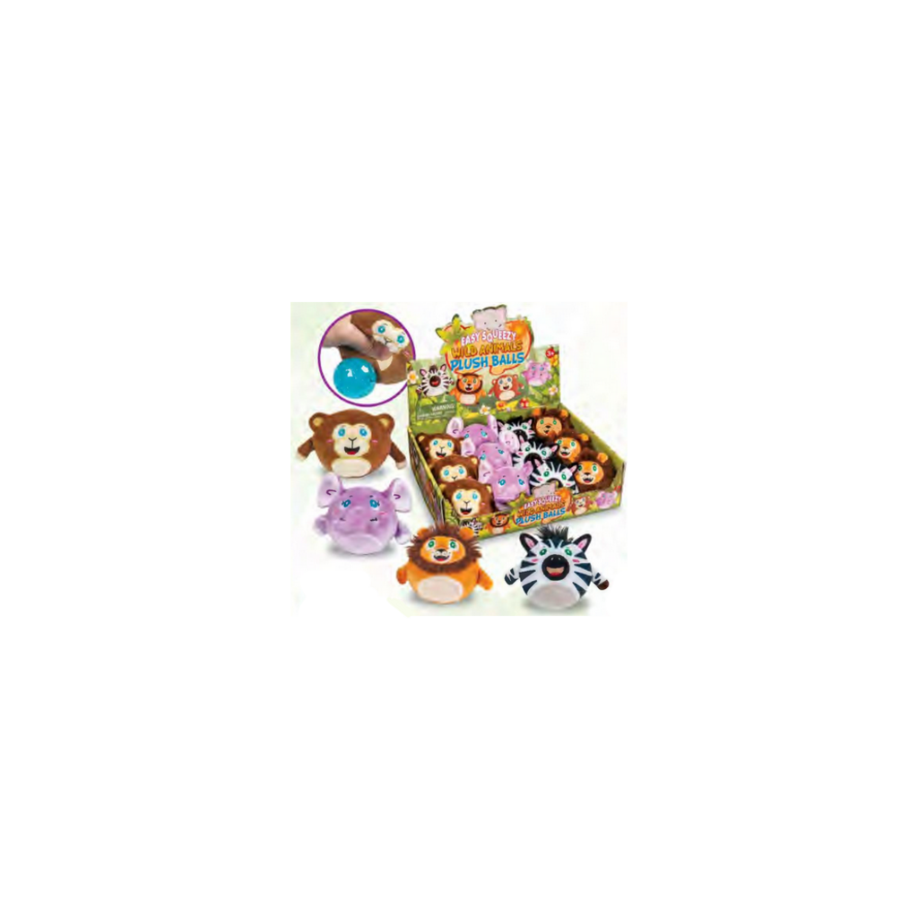 MASTER TOY EASY SQUEEZY WILD ANIMALS*