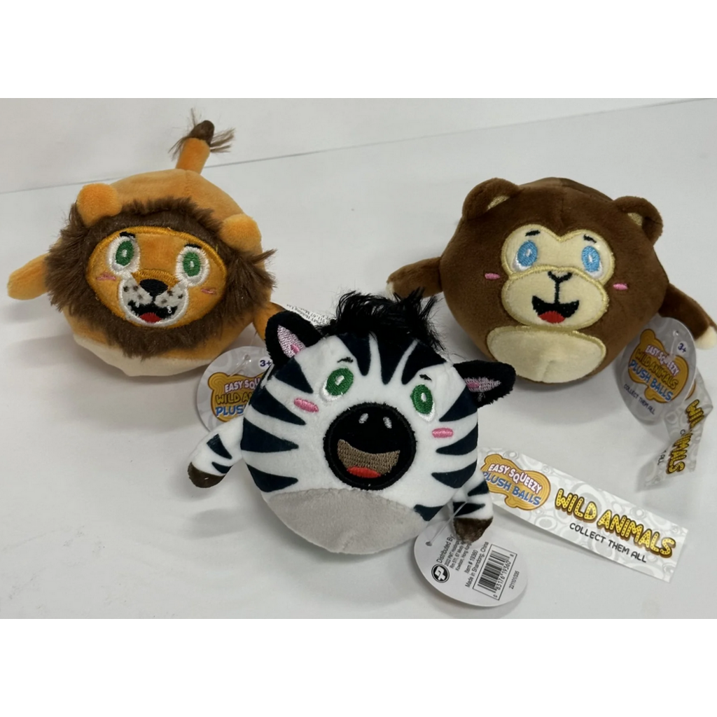 MASTER TOY EASY SQUEEZY WILD ANIMALS*