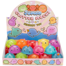 KAWAII SLIME COMPANY GLITTER MOCHI SQUISHIE ANIMAL