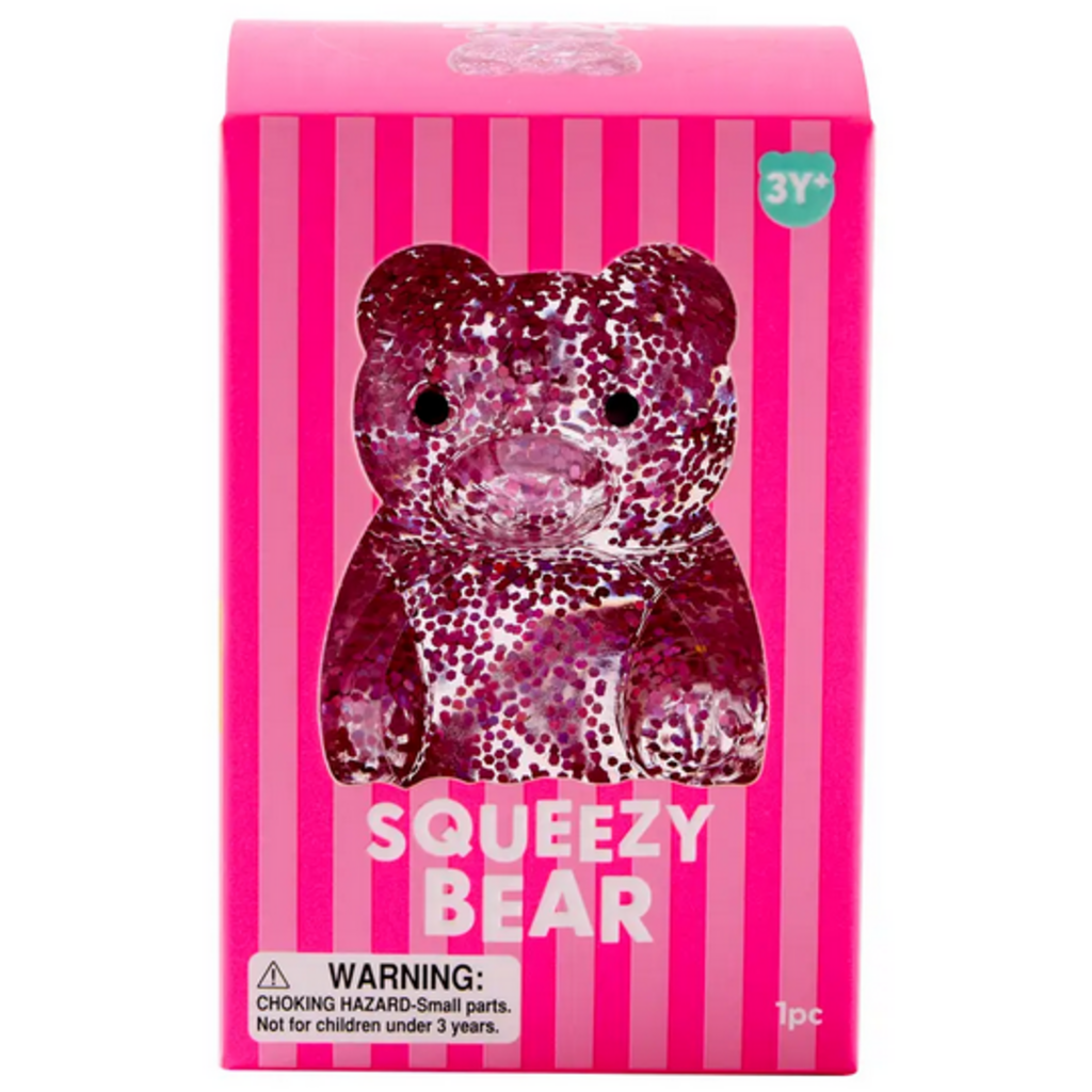 SQUEEZY GLITTER BEAR