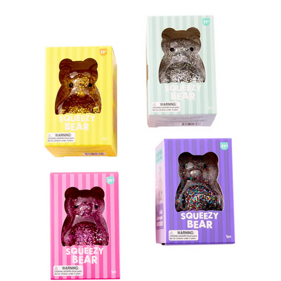SQUEEZY GLITTER BEAR