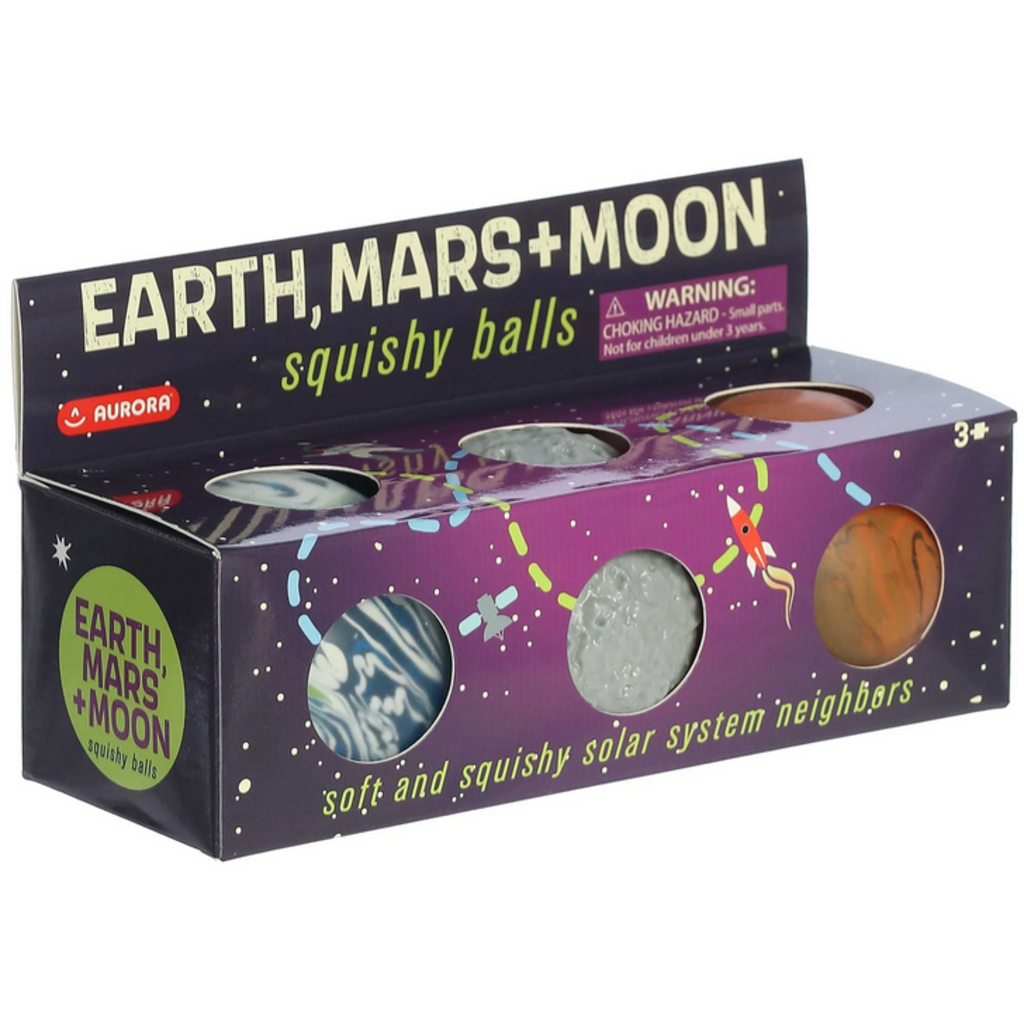 AURORA TOYS EARTH, MARS & MOON 3-PACK