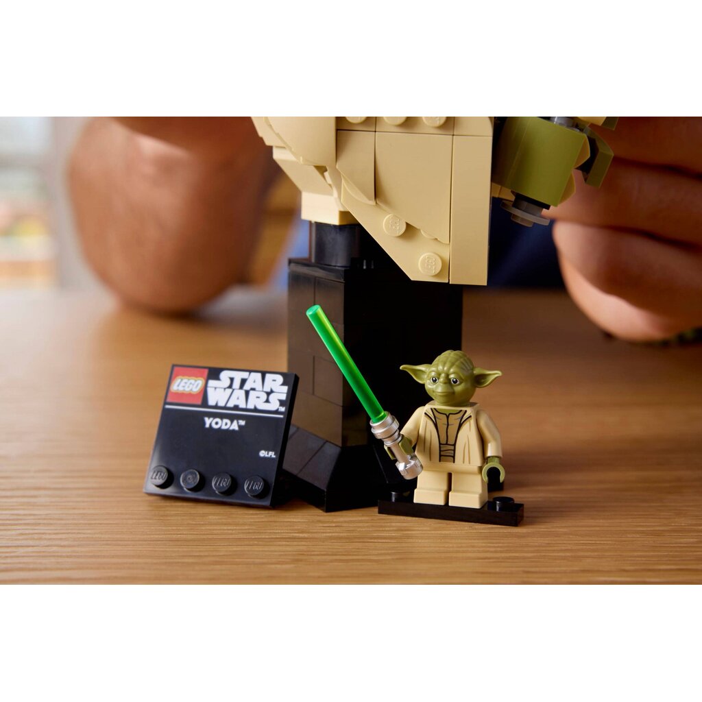 LEGO YODA BUST