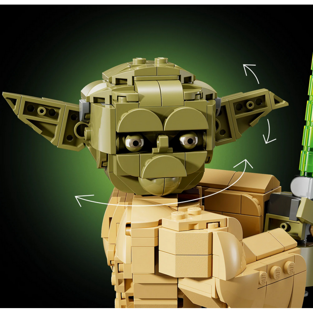 LEGO YODA BUST