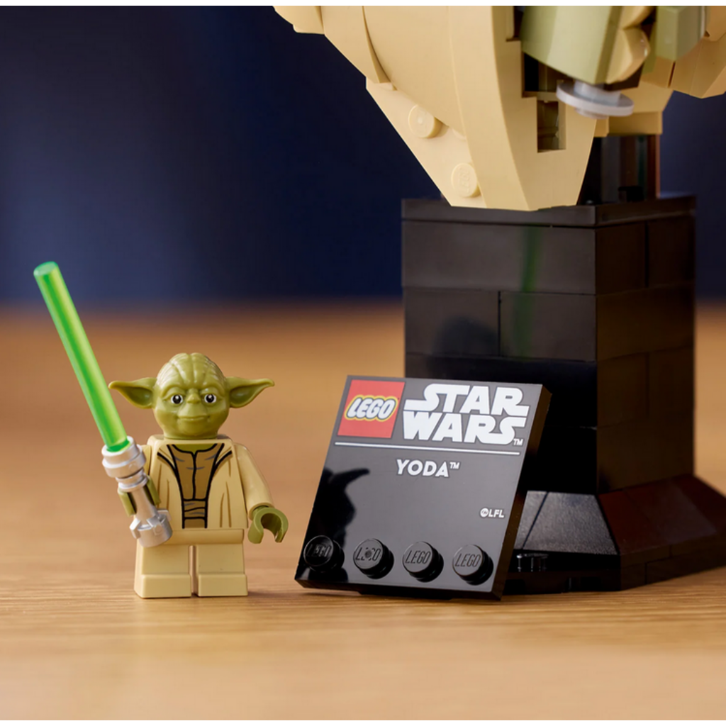 LEGO YODA BUST