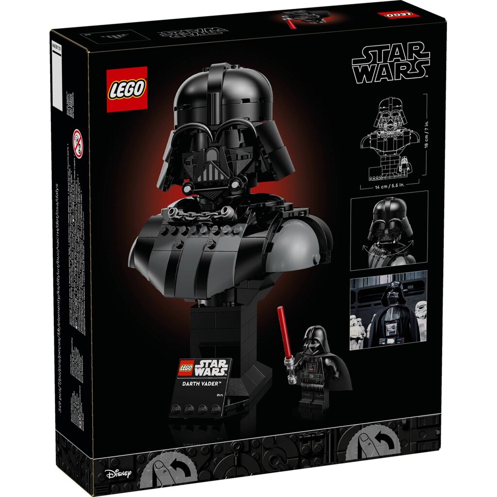 LEGO DARTH VADER BUST