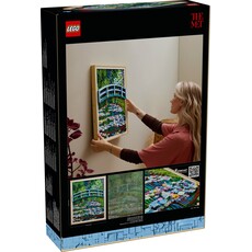 LEGO CLAUDE MONET BRIDGE OVER A POND OF WATER LILIES
