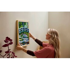 LEGO CLAUDE MONET BRIDGE OVER A POND OF WATER LILIES
