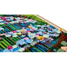 LEGO CLAUDE MONET BRIDGE OVER A POND OF WATER LILIES