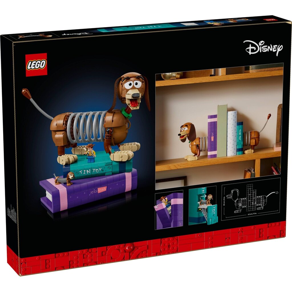 LEGO TOY STORY SLINKY DOG BOOKENDS