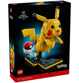 LEGO PIKACHU AND POKE BALL
