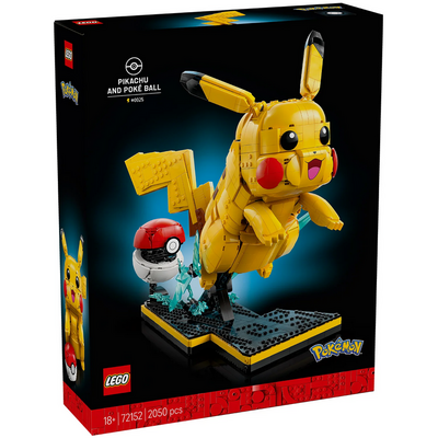 LEGO PIKACHU AND POKE BALL