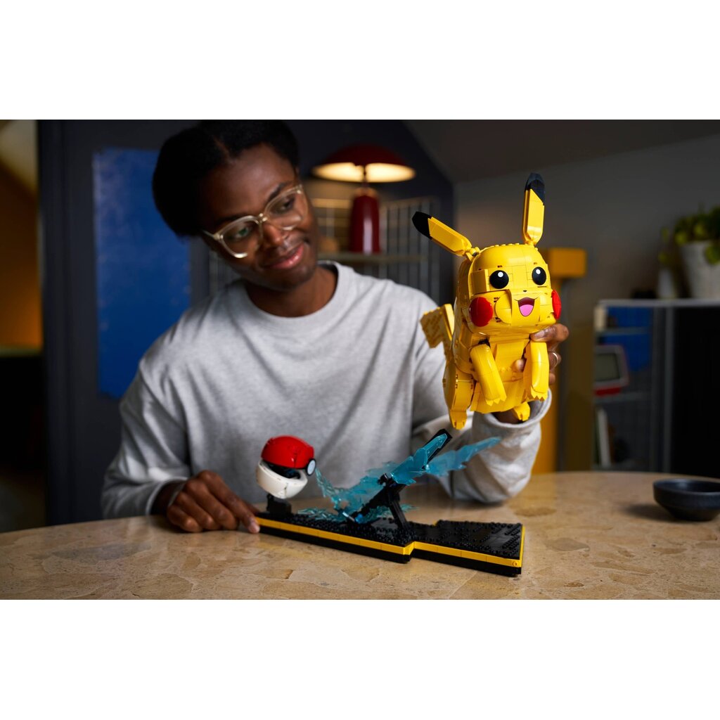 LEGO PIKACHU AND POKE BALL