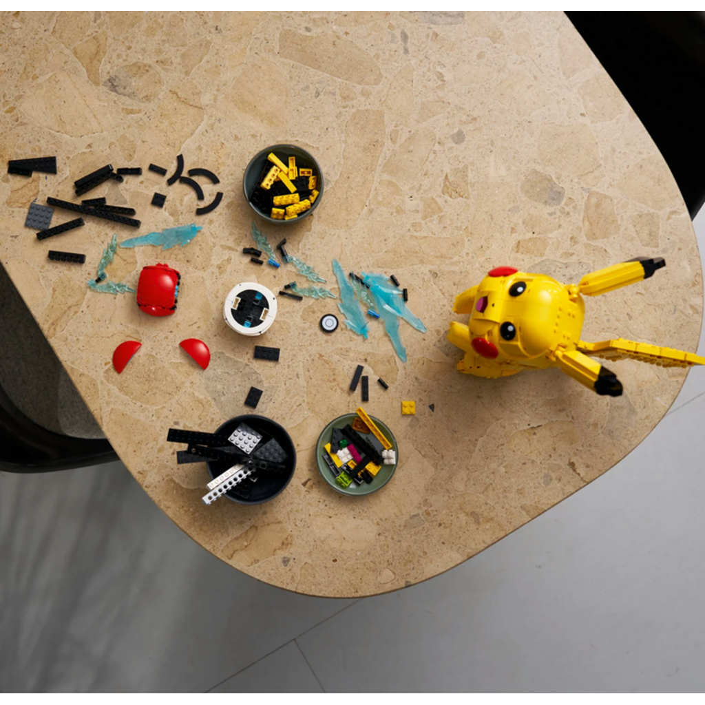 LEGO PIKACHU AND POKE BALL
