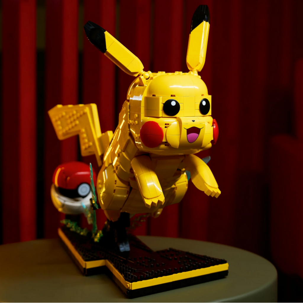 LEGO PIKACHU AND POKE BALL