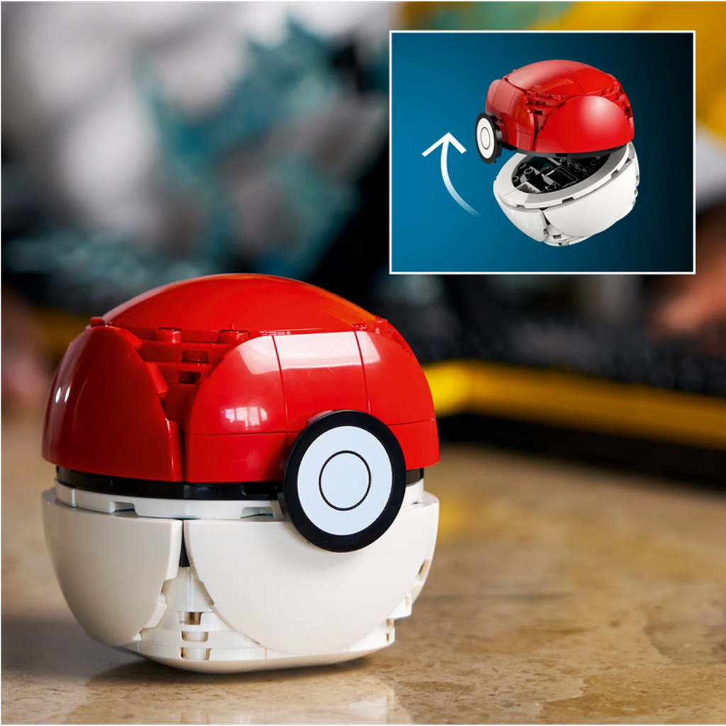 LEGO PIKACHU AND POKE BALL