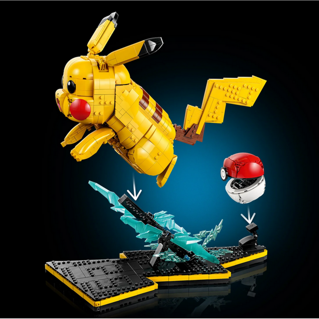 LEGO PIKACHU AND POKE BALL