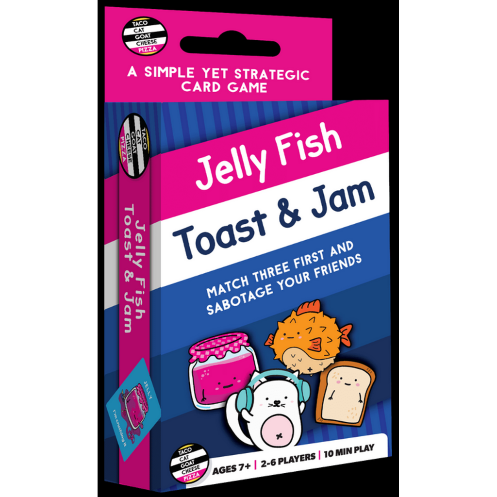 DOLPHIN HAT GAMES JELLY FISH TOAST & JAM CARD GAME