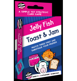 DOLPHIN HAT GAMES JELLY FISH TOAST & JAM CARD GAME