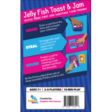 DOLPHIN HAT GAMES JELLY FISH TOAST & JAM CARD GAME