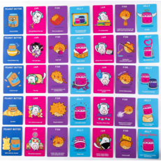 DOLPHIN HAT GAMES JELLY FISH TOAST & JAM CARD GAME