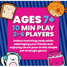 DOLPHIN HAT GAMES JELLY FISH TOAST & JAM CARD GAME