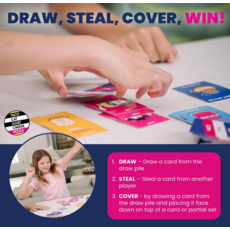 DOLPHIN HAT GAMES JELLY FISH TOAST & JAM CARD GAME