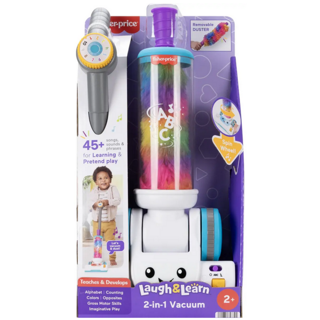 LAUGH & LEARN LAUGH & LEARN 2-IN-1 VACUUM