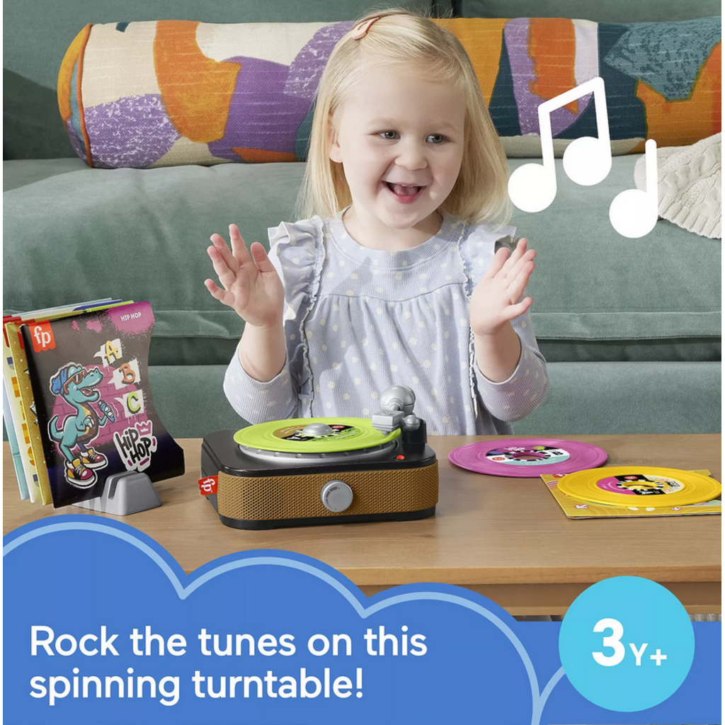 FISHER PRICE ROCKIN' RECORD PLAYER