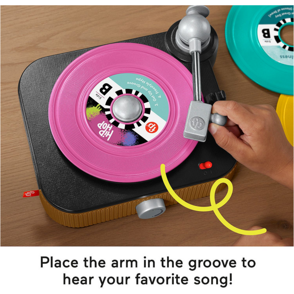 FISHER PRICE ROCKIN' RECORD PLAYER