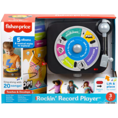 FISHER PRICE ROCKIN' RECORD PLAYER