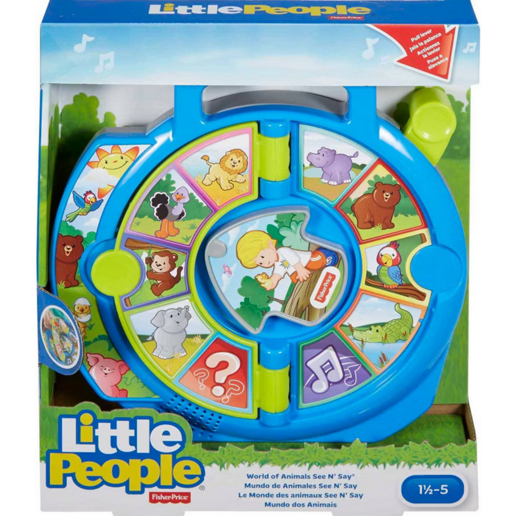FISHER PRICE WORLD OF ANIMALS SEE ‘N SAY