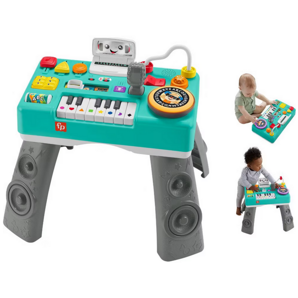 FISHER PRICE MIX & LEARN DJ TABLE