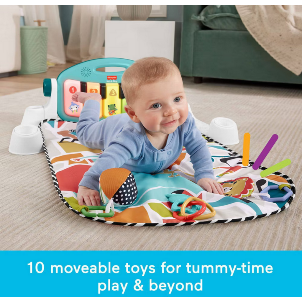 FISHER PRICE KICK & PLAY PIANO GYM