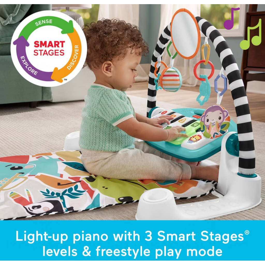 FISHER PRICE KICK & PLAY PIANO GYM