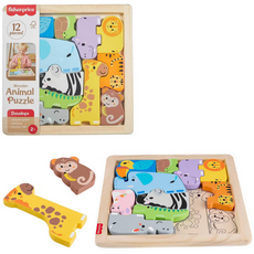 FISHER PRICE WOODEN ANIMAL PUZZLE