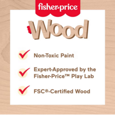 FISHER PRICE WOODEN ANIMAL PUZZLE