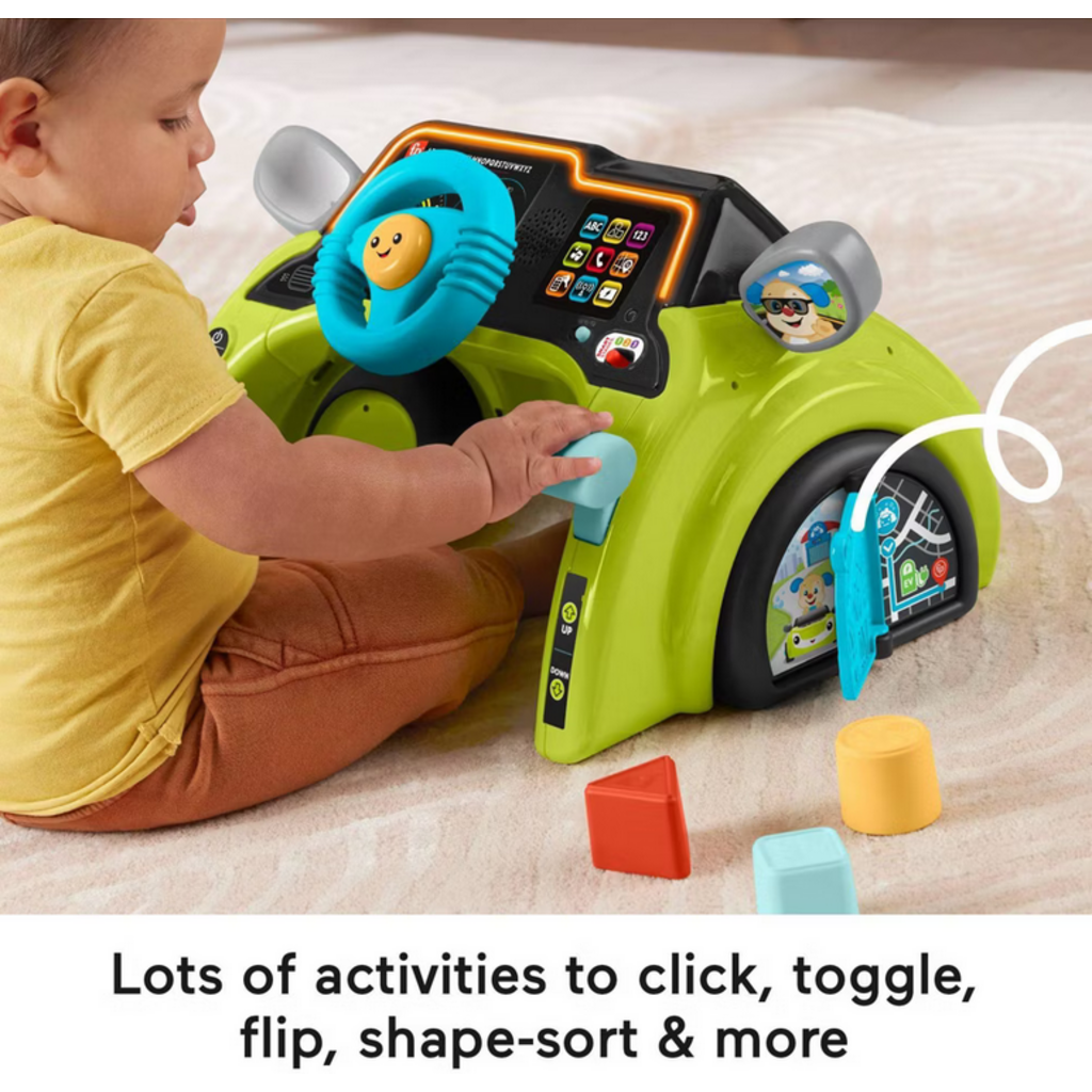 FISHER PRICE SIT & STEER DRIVER