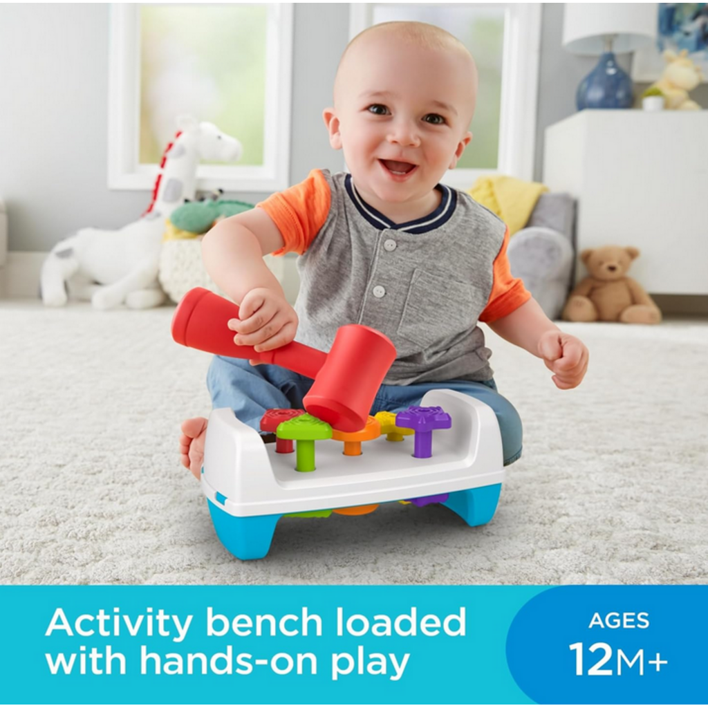 FISHER PRICE TAP & TURN BENCH