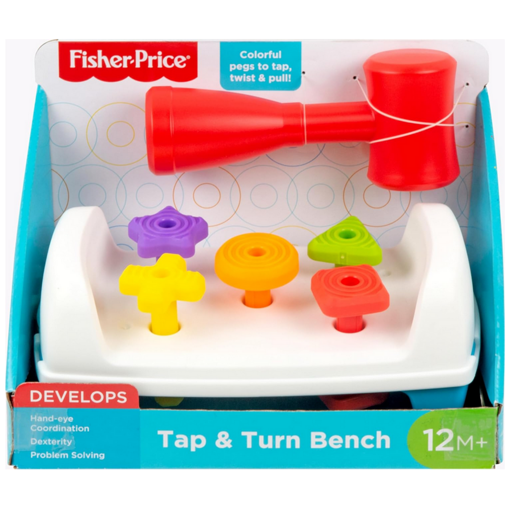 FISHER PRICE TAP & TURN BENCH