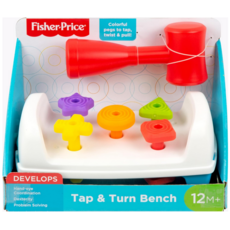 FISHER PRICE TAP & TURN BENCH