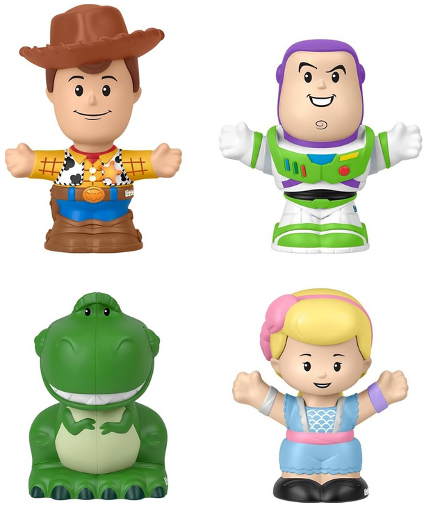 LITTLE PEOPLE DISNEY PIXAR TOY STORY 4-PACK