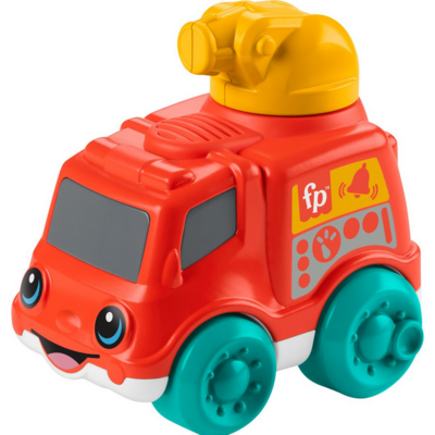 FISHER PRICE CHME & RIDE FIRE TRUCK