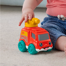 FISHER PRICE CHME & RIDE FIRE TRUCK