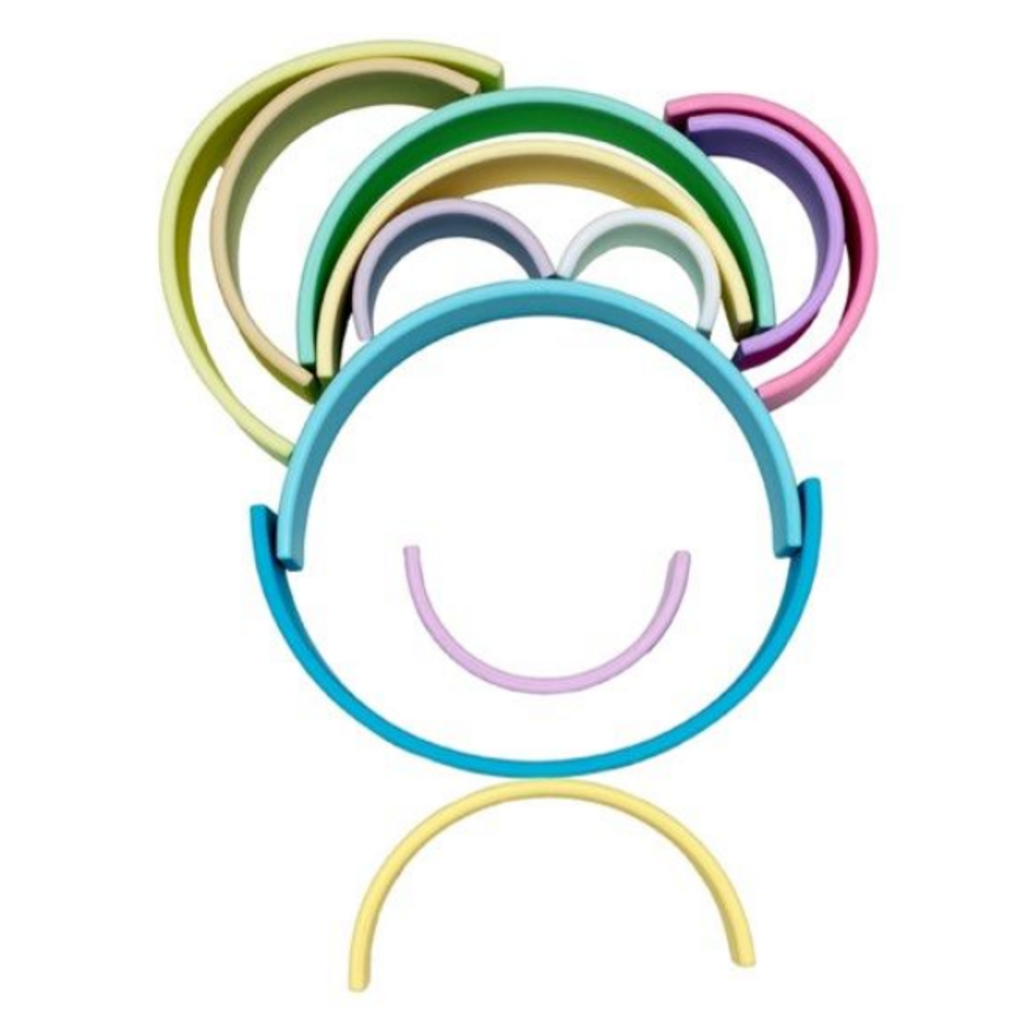 DENA LARGE PASTEL RAINBOW