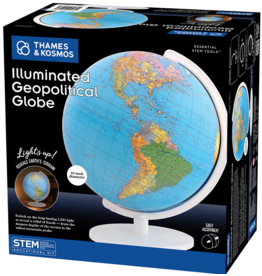 THAMES & KOSMOS ILLUMINATED GEOPOLITICAL GLOBE