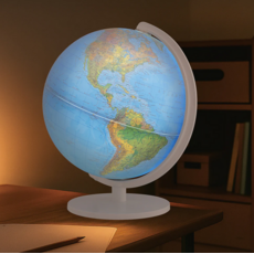 THAMES & KOSMOS ILLUMINATED GEOPOLITICAL GLOBE