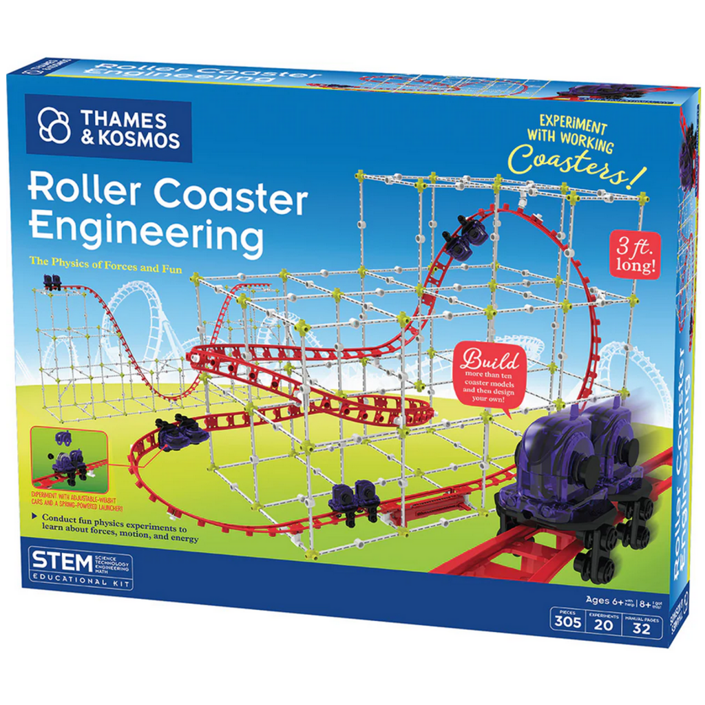 THAMES & KOSMOS ROLLER COASTER ENGINEERING