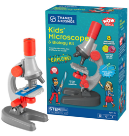 THAMES & KOSMOS KIDS MICROSCOPE & BIOLOGY KIT