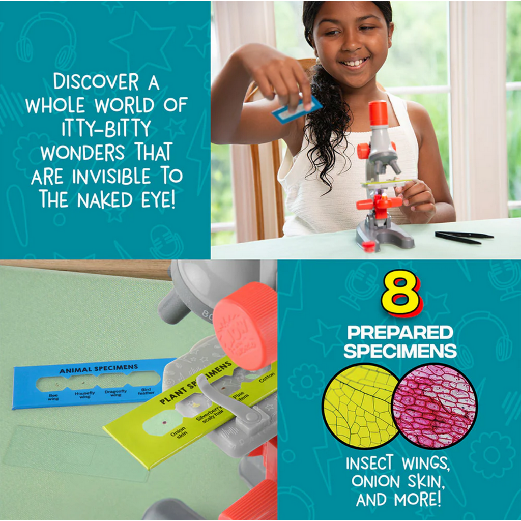 THAMES & KOSMOS KIDS MICROSCOPE & BIOLOGY KIT